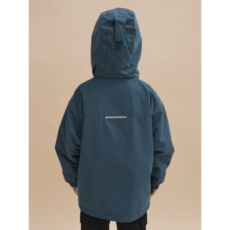 Vetrovka for boys, height 128 cm, sea wave color-7