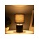 Table lamp "Kira" 1x40W E14 black 14x14x26cm