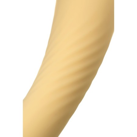 Vibrator Flovetta by Toyfa Calla, silicone, yellow, 22 cm-2