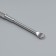 Paste, double -sided, metal, 12 cm, silver color