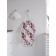 Apron of a kitchen with a photo print "Flowers", adjustable, size OS