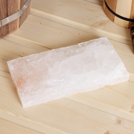 Brick from Himalayan salt natural, 20x10x2.5, "Dobroparov"-10