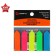 Bookmarks with adhesive edge Lamark Neon, plastic, 12 x 42 mm, 5 colors of 25 sheets, "arrows"