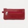 Key of zipper, length 13, 5 cm, 2 rings, red color