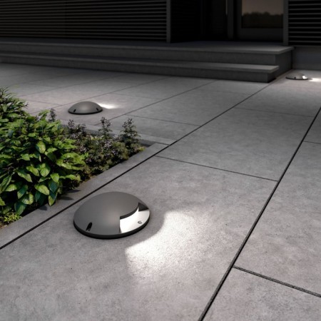 Parking lamp ELECTROSTROSTANDARD, PARK, 210x210x55 mm, 1.5W, LED, 15LM, 4000K, Gray color.