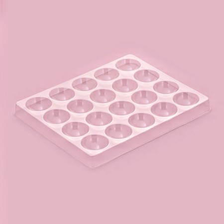 Form for chocolate and sweets "Semosfer", 23.6 × 18.8 cm, 20 cells (4 × 4 × 1.8 cm)-3