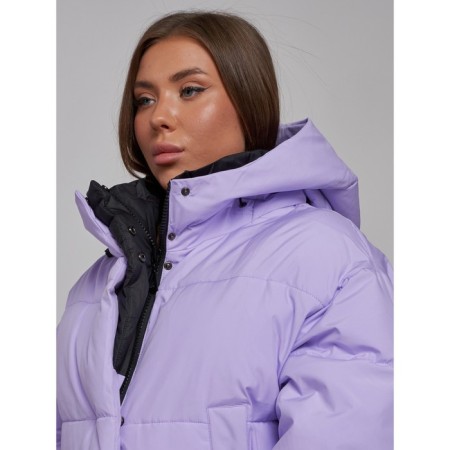 Winter jacket, size 48, purple color-12