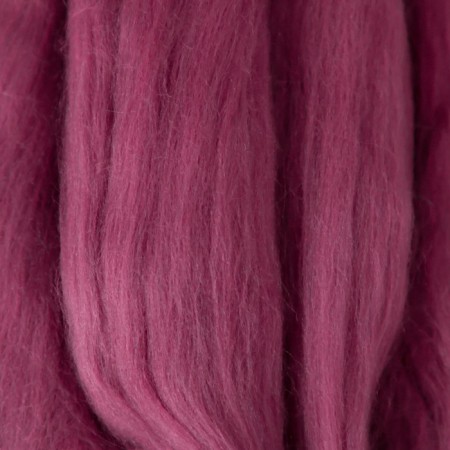 Fasting wool 100% thin wool 50g (1168-dark amaranth)-2
