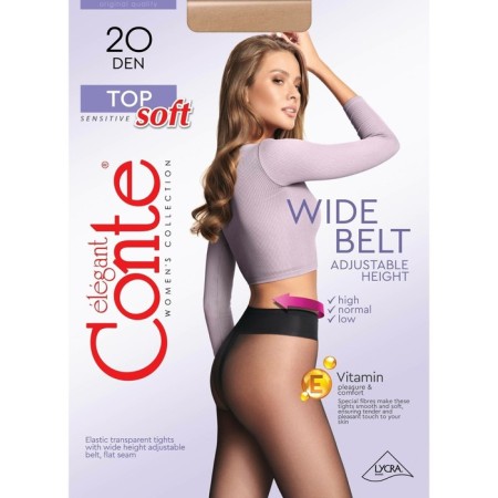 Women's tights Top Soft, size 2, Grafit color-3