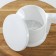 Alternative flour sifter, 630 ml, 22 × 12 cm, white color