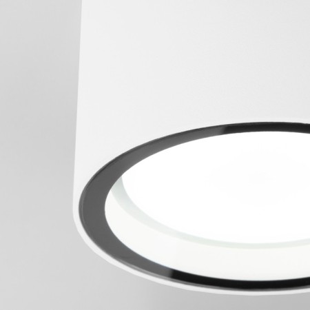 Ceiling lamp (SPOT) Elektrostandard, Light GX53 100x100x66 mm, IP54, white color-2