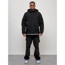Sports male jacket, size 56, black color