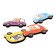 Game table memo "cars" Far Far Land Wood (24 chips in a box)