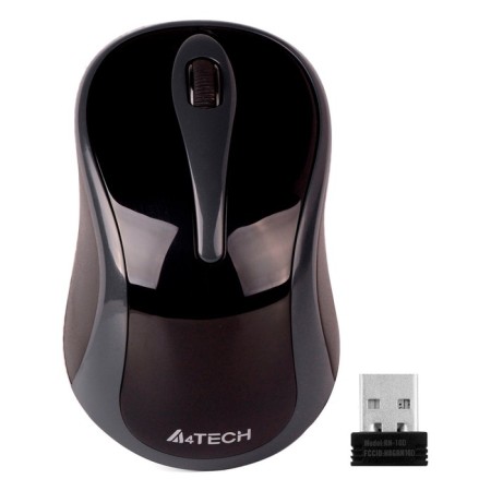 Mouse A4Tech V-Track G3-280A, wireless, optical, 1000 dpi, USB, black-2