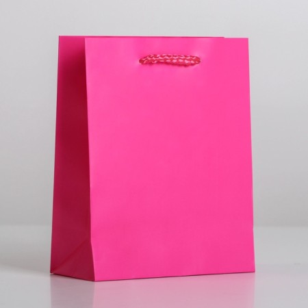 Gift package laminated, packaging, Fuchsia, S 12 x 15 x 5.5 cm-4