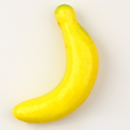 Decor "Banans" set 50 pcs., Size: 6.5 × 1.5 cm