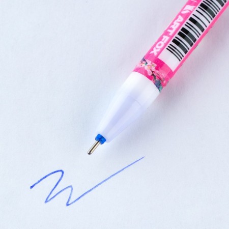 PEC PLACE WRITE-WRITE WITH CARE "Sakura", blue paste, gel 0.5 mm-4
