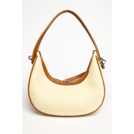 Cross-Body Bag, eco-leather, ludor beige, 28x7x14 cm-2
