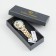 Men's male watch, d-4.2 cm, with a chronograph, 3 atm, luminous