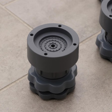 Anti-vibration sliding stands, 4 pcs, 6.5 × 8-10 cm, D = 4.7 cm-5
