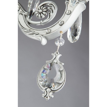 Bra Wonderful 2x40W E14, silver 23x50x23 cm-1