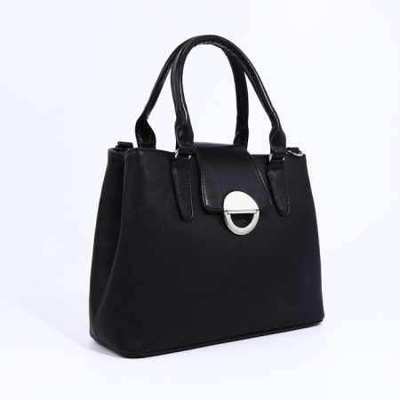 Olivi-tout bag on lightning, black color-2
