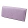 Wallet on the button, depth of maps (8)/coins/bill, lilac color 18x9x2.5cm