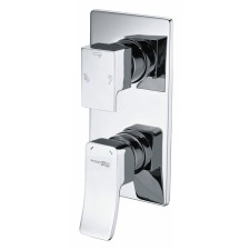 Shower mixer Wasserkraft aller 10671, single -leaf, watering can, without spout, chrome