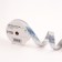 Holographic tape for decor and gifts, silver, 2 cm x 50 m