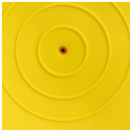Semisphere Massage ONLYTOP, 16x16x9 cm, yellow color-6