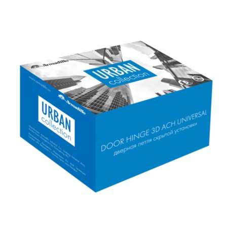 Loop of hidden installation Armadillo Universal 3D-CH 60 AB, with 3D-reg., Bronze color-2