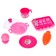 Set of dishes, winx, in a backpack