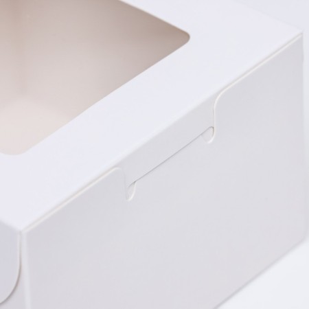 Dessert box, white, 10 x 10 x 6.5 cm-2
