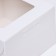 Dessert box, white, 10 x 10 x 6.5 cm