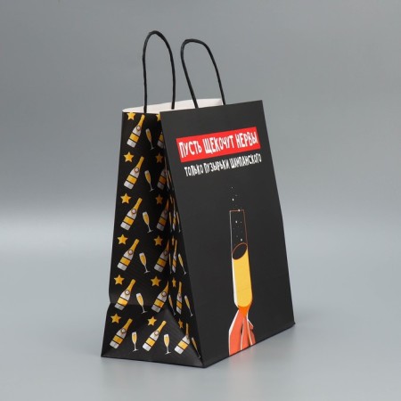 Gift Craft Champagne Gift, 28 x 32 x 15 cm, New Year-2