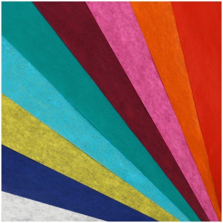 Causage Paper A4 (silk), 12 colors, 12 sheets, multi-pulti, "Raccoon Adventures", 20 g/m2-3