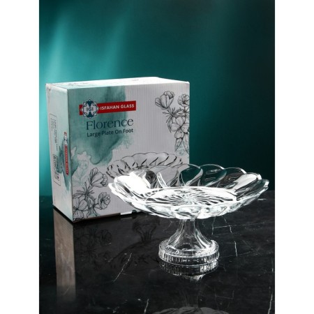 Serving dish "Florence", glass, Iran-6