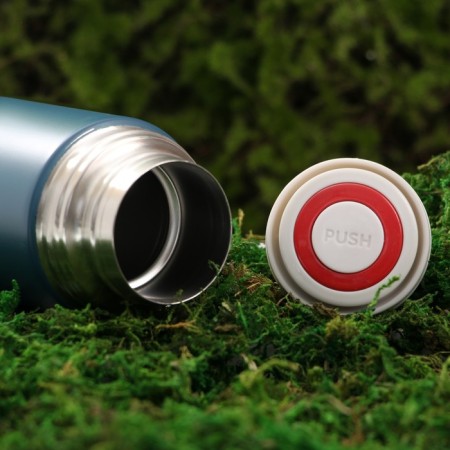Gift set of Never Give Up: Thermos 500 ml, mug 2 pcs-2