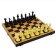 Board game 2 in 1 "Family": chess, checkers, plastic board 30 x 30 cm