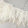 Tesma with feathers turkey, 13-17 cm, 5 ± 0.5 m, white color