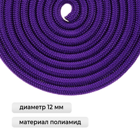 Racking for rhythmic gymnastics weighted Grace Dance, 3 m, purple color-1