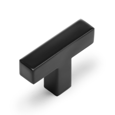 Pen button Square Cappio RSC008, stainless steel, black color black-1