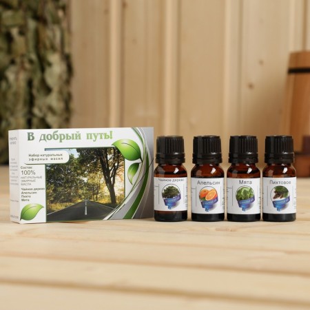 A set of essential oils "Good Way", 4 pcs 10 ml