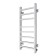 The electric heated towel "Sanprise" Quadro P8, 300x800 mm, universal, white