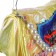 Children's bag on the valve, 6x12x16 cm, adjustable belt, yellow mix