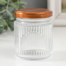 Bank for candles glass with a 