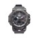Electronic watch, alarm clock, calendar, d-5.6 cm, l-20.5 cm, 3 atm, black