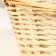Wicker basket, 44 x 15/40 cm, willow
