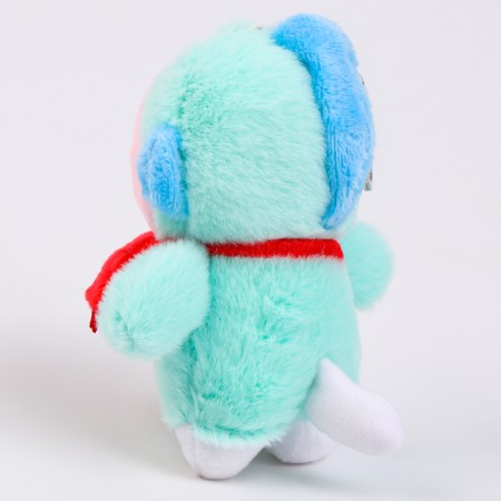 Soft toy "cat in a suit" on a key fob, 12 cm-3