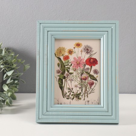 Photo frame Massif Pine 13x18 cm "Illusion" Blue 2.3x20.5x25.5 cm